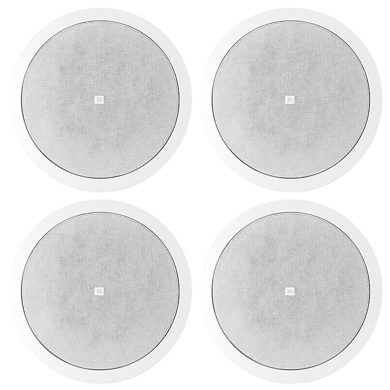 (4) JBL Control 26C 6.5&quot; 150 Watt In-Ceiling White Home Theater Speakers 16-ohm  			