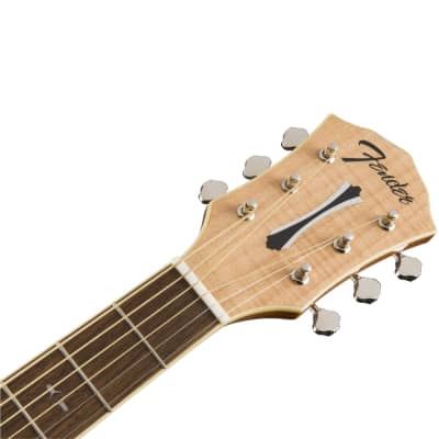 Fender FA-235E Concert Acoustic Guitar, Walnut Fingerboard, Natural, 0971252021 image 6