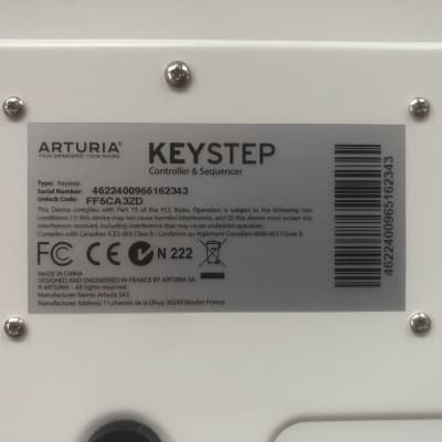 Arturia KeyStep 32-Key MIDI Controller 2019 - Present - Black image 8