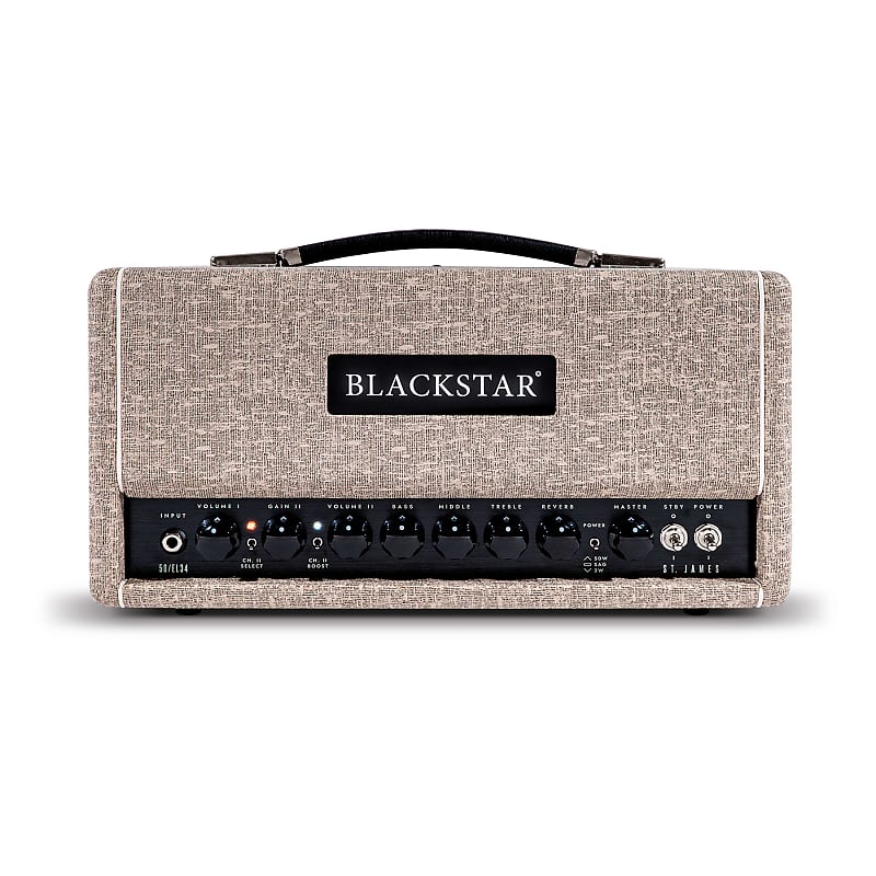 Blackstar St. James EL34 2-Channel 50-Watt Guitar Amp Head image 1