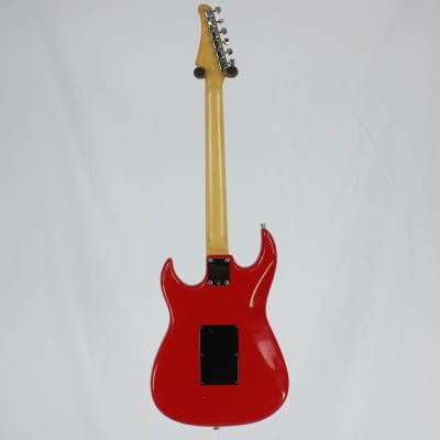 Used Samick SUPER STRAT 90S Electric Guitars Red image 6