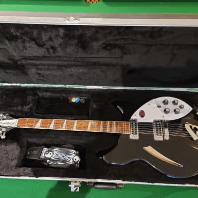 Rickenbacker  360/12   2020 12-String Electric Guitar JetGlo 2020 - Black image 1