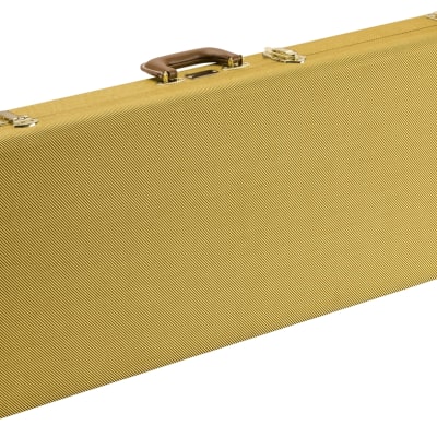 Fender Classic Series Wood Guitar Hard Case - Strat/tele, Tweed image 5