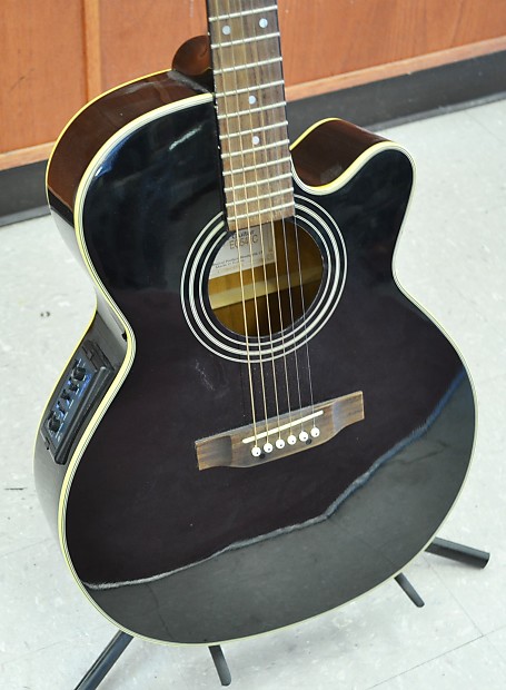 Takamine EG541C 6-String Acoustic Electric Guitar (Black)