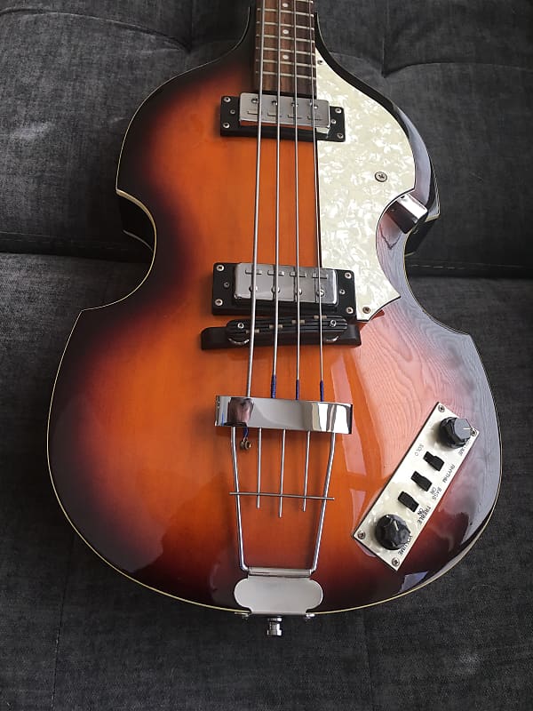 Höfner B Bass Hi-series Sunburst | Reverb