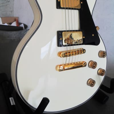 Electric Guitar BURNY RLC 55 RR AWT - Randy Rhoads - Antique White for sale