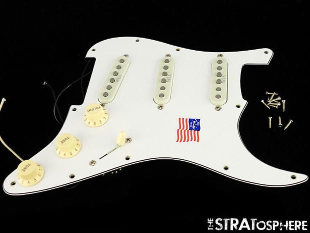 USA Fender MALMSTEEN YJM Fury Strat LOADED PICKGUARD Seymour