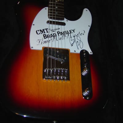 Valley Arts Custom Pro Tele(Brad Paisley signed Time Well Wasted Tour model signed  )2005 1of3 made image 1