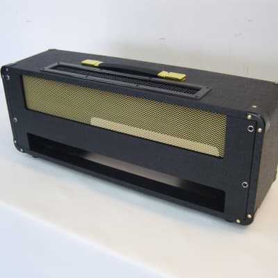 Marshall JMP 2203 2204 / Plexi / Bluesbreaker / JTM / 18W style Headshell Gehäus / Black Amp Shell image 4