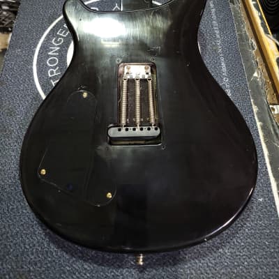 PRS SE Paul Reed Smith Santana Electric Guitar 2001 Black image 12