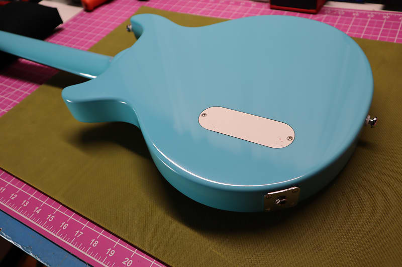 Harley Benton DC-Junior FAT Neck Benton Blue 2021 Amazing