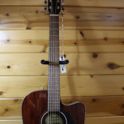 Fender CD-60SCE All-Mahogany Wine Red image 3