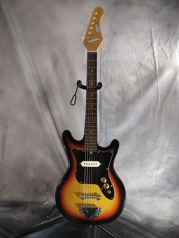 Bruno & Sons Inc. Vintage 1960s "Conqueror" Solid Body Electric Guitar, Made in Japan. image 1