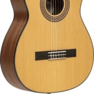 Graciano serie, electric classical guitar with solid cedar top, with cutaway for sale