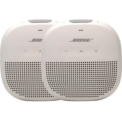 2x Bose Soundlink Micro Bluetooth Speaker (Smoke White) image 1