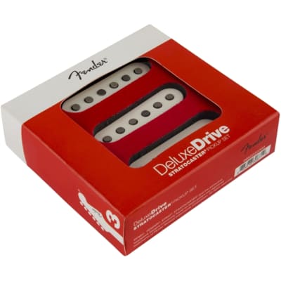 Fender Deluxe Drive Stratocaster® Pickup Set, White, 0992222000 image 2