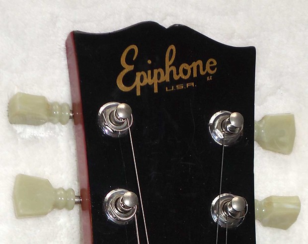 Vintage 1982 Epiphone USA / Gibson SG Special II KZ, Ferrari Red, AMERICAN  SERIES Made in Kalamazoo