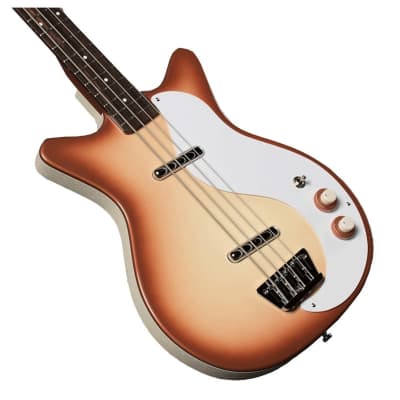 Danelectro 59DC Long Scale Bass - Copper Burst image 2
