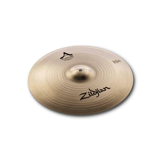 Zildjian 17 Inch  A Custom Medium Crash Cymbal A20827  642388292280 image 1