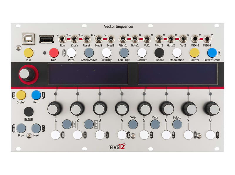 Five12 Vector Sequencer (Silver)