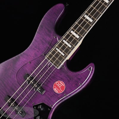 Bacchus WOODLINE 417 Factory Select AAA Flame Maple (Purple Oil/Ebony) Made in Japan- Special Price! image 4