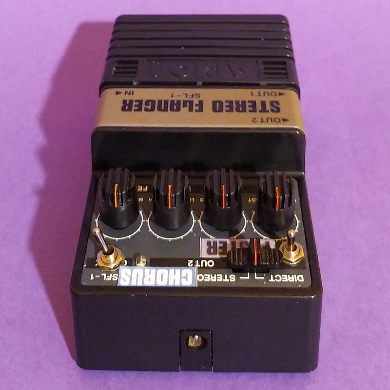 Arion SFL-1 Stereo Flanger w/Chorus & Fast Rate mods +