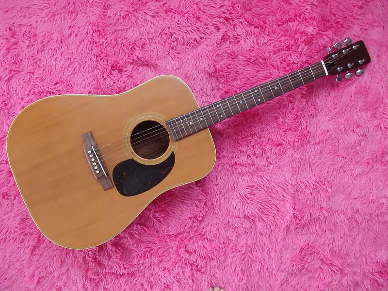 1970's Yasuma Newance Custom W-260 Acoustic Guitar Japanese Japan Lawsuit  Era