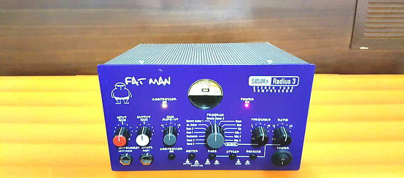 Super Rare Stereo Tube Multi Compressor HHB Radius 3 Fatman Made In UK  [Quick Cheap Sale]