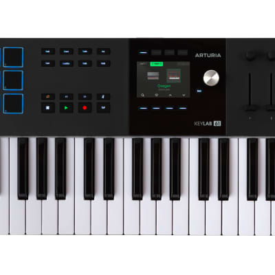 Arturia KeyLab 61 MK3 Universal MIDI Controller Keyboard, Black