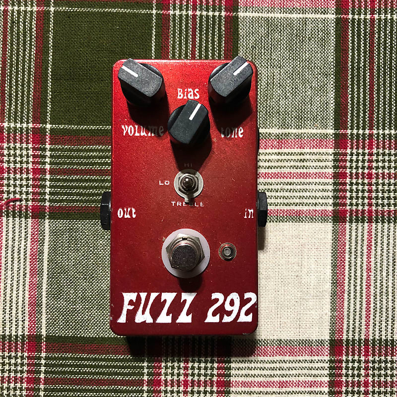 JDM Pedals "Fuzz 292" 3knob Fuzz Top Jacks Vintage BC183 Reverb