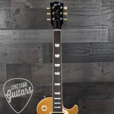 Certified Pre-Owned Gibson Mary Ford Les Paul Standard - Gold Top / Cherry Back with Hard Shell Case image 3