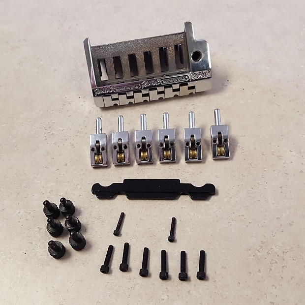 Kahler USA Chrome 2520 Fulcrum Tremolo Bridge with Behind