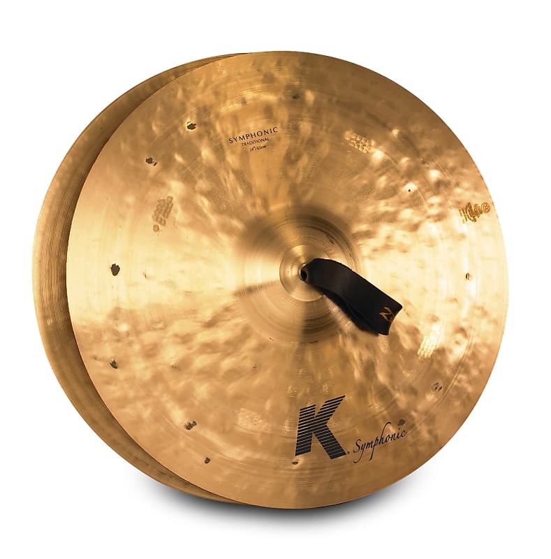 Zildjian 18" K Symphonic Traditional Series Concert Cymbals (Pair) image 1