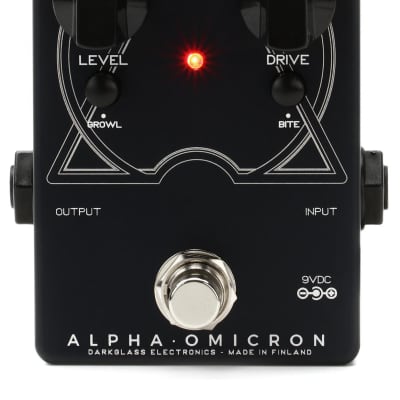 Darkglass Alpha Omicron Bass Preamp/OD Pedal Bundle with MXR M87 Bass  Compressor Pedal