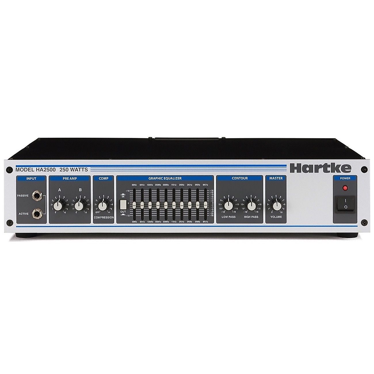 Hartke HA2500 250-Watt Bass Amp Head | Reverb
