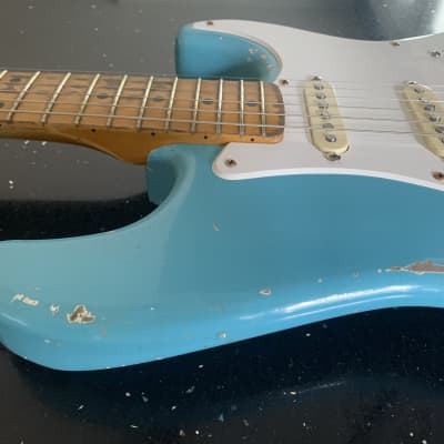 MJT Stratocaster 2020 - Daphne Blue image 14