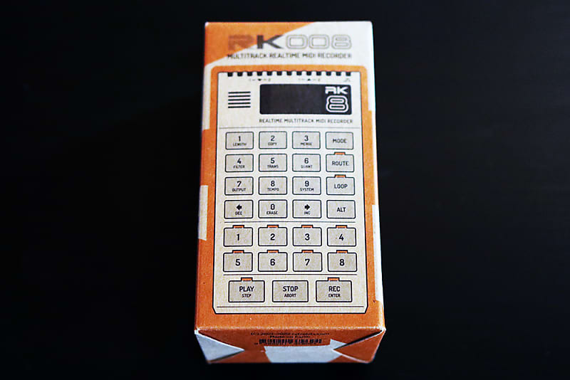Retrokits RK-008 is a pocket-size MIDI sequencer