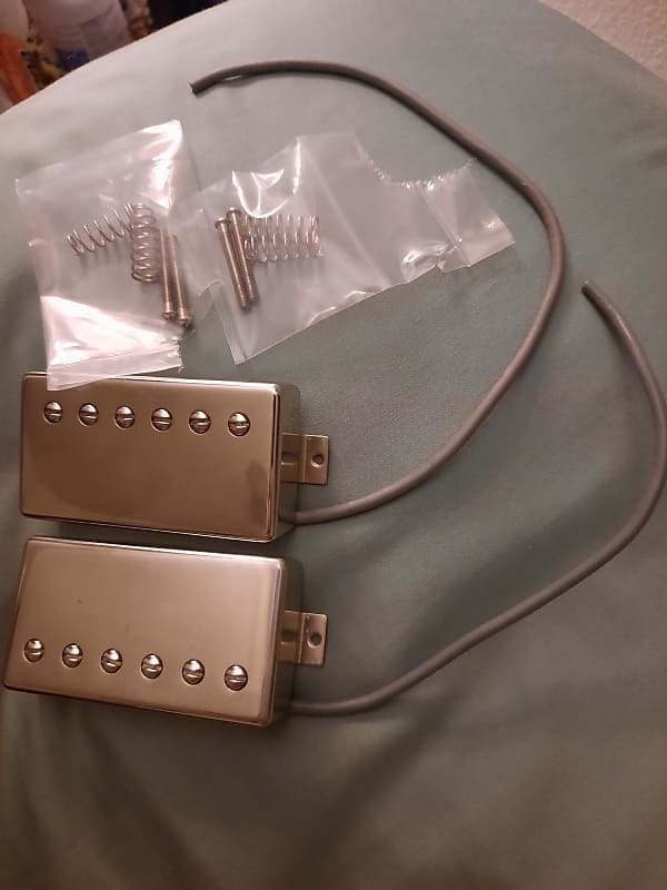 Epiphone Alnico Classic Pro humbucker set 2020 Nickel/Chrome Reverb