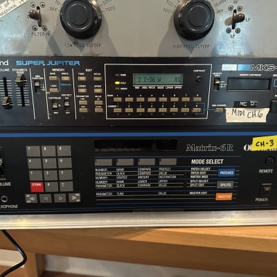 Roland MKS-80 Super Jupiter Rackmount Sound Module 1984 - 1989 - Black