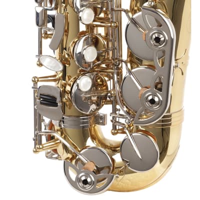Blessing BAS-1287 Alto Saxophone Outfit - Gold Lacquer image 4