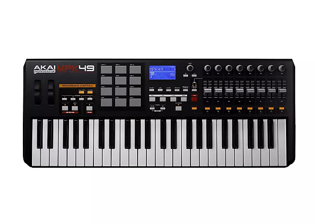 Akai MPK49 MIDI/USB Keyboard Controller image 1