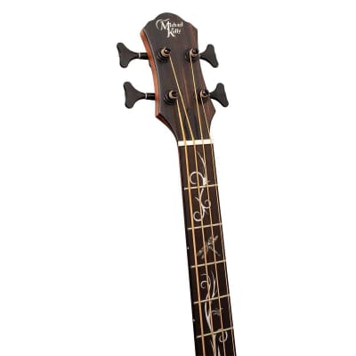 Michael Kelly Dragonfly 4 Port Java Ebony Acoustic-Electric Bass Guitar image 4