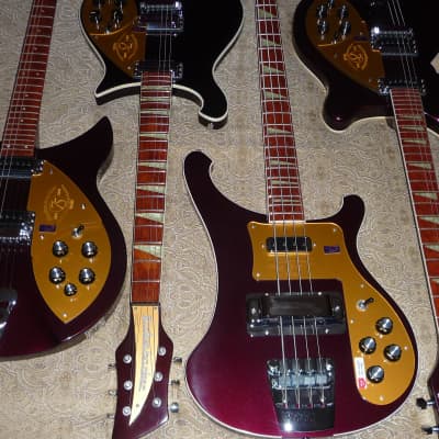*Collector Alert*  2007 Rickenbacker Limited Edition 75th Anniversary  4003, 660, 360, and 330 image 9