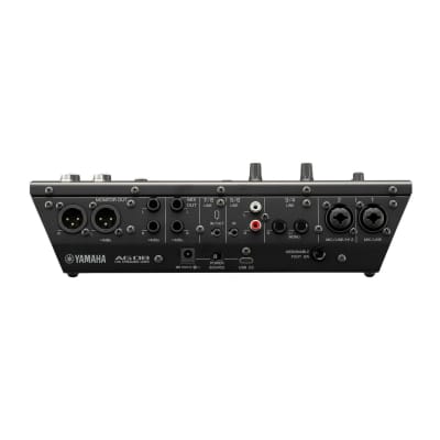Yamaha AG08 8-Channel Live Streaming Loopback Mixer/USB Interface with Cubase Al, WaveLab Cast, Cubasis LE Software Suite (Black) image 5
