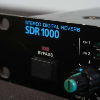 SDR1000 80s Vintage Stereo Digital Reverb 1U Rack Effects - | Reverb