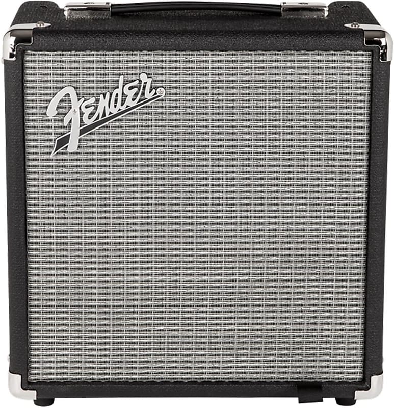 Fender Rumble 15 V3 Bass Amp for Bass Guitar, 15 Watts, with 2-Year Warranty 6 Inch Speaker, with Overdrive Circuit and Mid-Scoop Contour Switch image 1