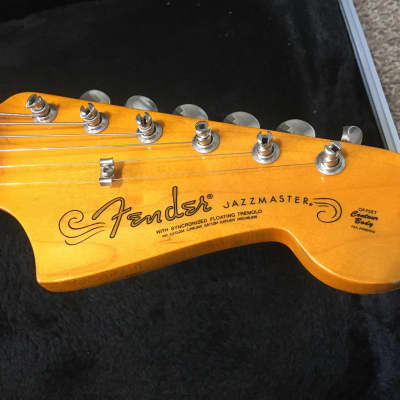 Warmoth/Fender P90 Jazzmaster Fiesta Red W/ HSC image 7