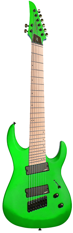 Legator Ninja R Multi Scale 8-String S series Neon Lime Green