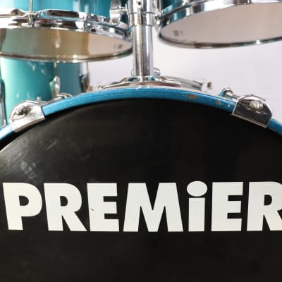 Premier Cambria 4-Piece Drum Kit Set 22/14/13/12" Vintage 1990's image 2