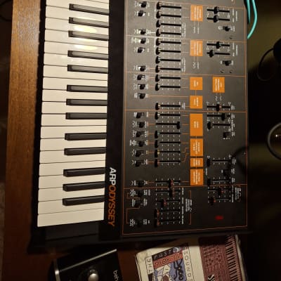 Korg ARP Odyssey Rev3 37-Slim Key Duophonic Analog Synthesizer 2015 - Present - Black/Orange